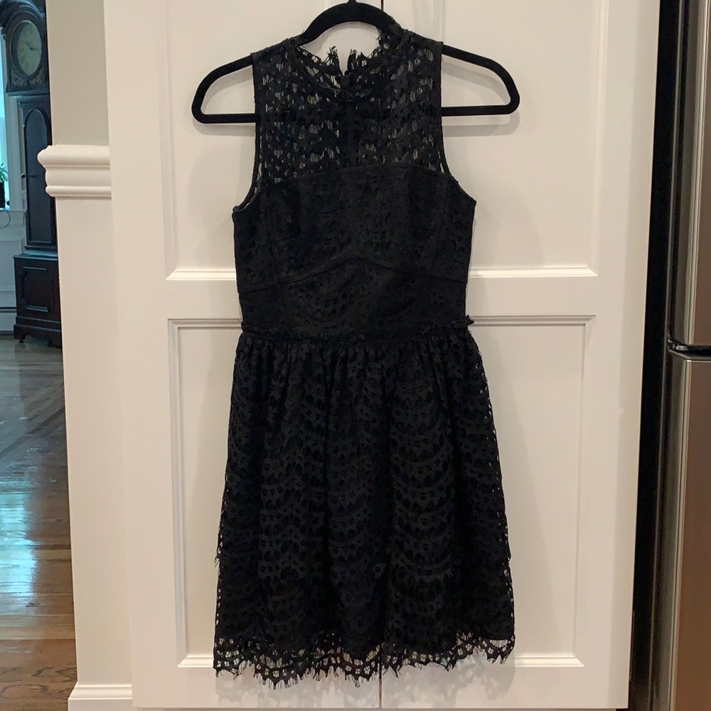 Black Adelyn Rae cocktail dress, lace, like new